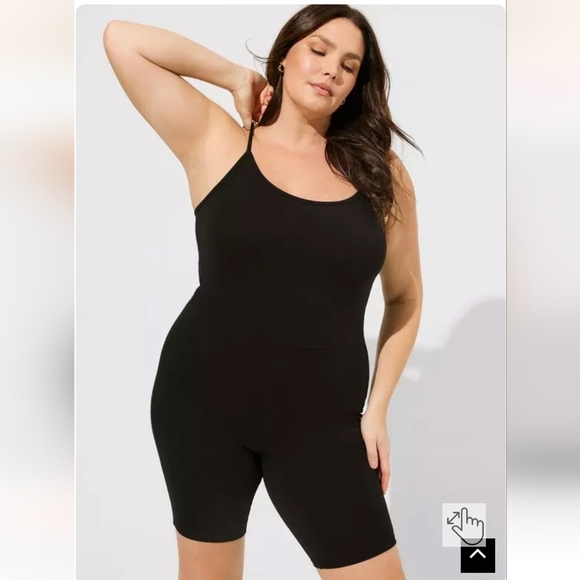 NWT Torrid Cropped Laced Back One Piece bodysuit size 4x - Picture 13 of 14